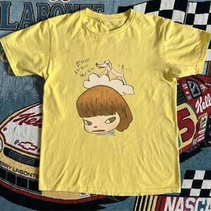 Yoshitomo Nara Bow Wow Wow Dog On Cloud T Shirt